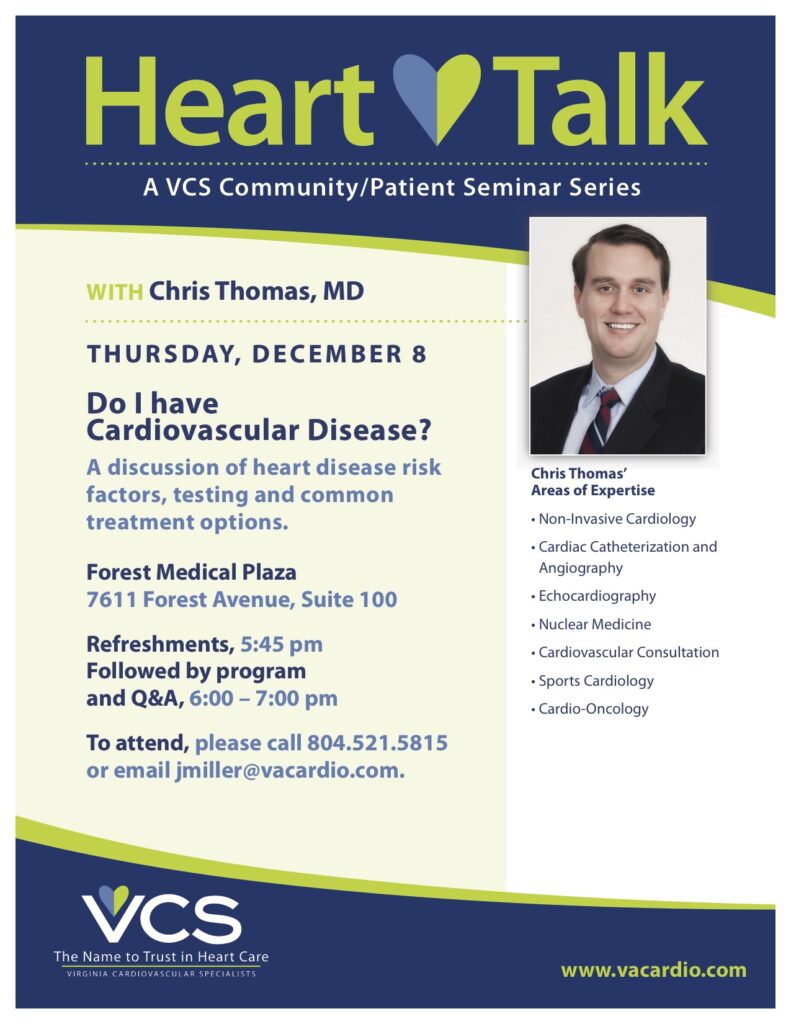 VCS Heart to Heat Flyer